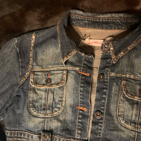 Cropped Jean Jacket - Picture 2 of 5